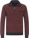 Casa Moda Pull Demi-Zip Bordeaux 413572800-490 commander en ligne | Suitable
