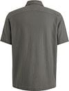 Cast Iron Short-sleeve Shirt Jersey Structure Taupe Product / Achterkant