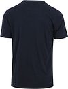 Dstrezzed Mc Queen T-shirt Melange Dark Blue Product / Achterkant