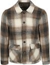 Dstrezzed Overshirt Plaid Brown 151012-811 order online | Suitable