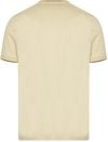 Fred Perry M1588 Twin Tipped T Shirt Beige Product / Achterkant