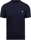 Fred Perry Ringer T-Shirt Navy M3519-608 Ringer kopen | Suitable