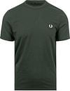 Fred Perry T-Shirt Donkergroen T50 M1600-T50 kopen | Suitable