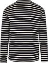 KnowledgeCotton Apparel Longsleeve T-shirt Stripes Dark Blue Product / Achterkant