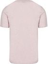Lyle and Scott T-shirt Heather Light Pink Product / Achterkant