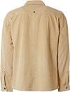 No Excess Overshirt Corduroy Beige Product / Achterkant