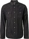 No Excess Shirt Denim Twill Anthracite 21480832-020 order online | Suitable