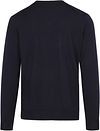 Pull Olymp Merino Bleu foncé Product / Achterkant
