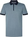 Petrol Half Zip Polo Keyline Ocean Blauw M-1050-POL907-5188 kopen | Suitable