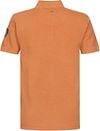 Petrol Polo Logo Oranje Product / Achterkant