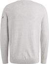 PME Legend American Classic Pullover Light Grey Melange Product / Achterkant