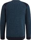 PME Legend Sweater Rib Melange Navy Product / Achterkant
