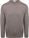 Profuomo Pullover Merinowol Taupe PPWJ30001D-5 kopen | Suitable