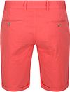 Suitable Shorts Chino Arend Coral Red Product / Achterkant