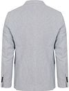 Suitable Blazer Linen Stripe Light Blue Product / Achterkant