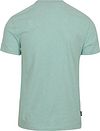 Superdry Classic T Shirt Melange Light Green Product / Achterkant