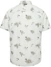 Vanguard Short Sleeves Hemd Blumen Ecru Product / Achterkant