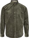 Anerkjendt Shirt Akleif Corduroy Green 900870-4084 order online | Suitable