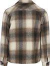 Dstrezzed Overshirt Ruit Bruin Product / Achterkant
