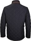 Barbour Quilted Jas Powell Navy Product / Achterkant