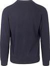 Olymp Cardigan Wool Navy Product / Achterkant