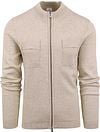Blue Industry Cardigan Chest Pocket Beige KBIW23-M1-sand order online | Suitable