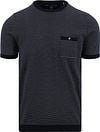 Blue Industry T Shirt Stripe Navy KBIS23-M30 navy order online | Suitable