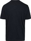 Marc O'Polo T-shirt Slub Stripes Dark Navy Product / Achterkant