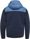 Cast Iron Zip Cardigan Dark Blue Product / Achterkant