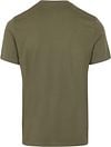 Fred Perry T-Shirt M4580 Olive Green Product / Achterkant