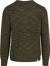 Anerkjendt Pullover Sune Wool Mix Melange Grün Product / Achterkant