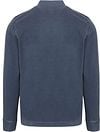 Marc O'Polo Longsleeve Polo Bleu Foncé Product / Achterkant
