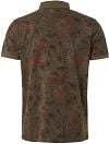 No Excess Polo Druck Army Grün Product / Achterkant