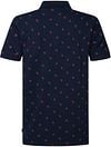 Petrol Polo Shirt Breeze Navy Product / Achterkant