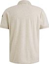 PME Legend Half-Zip Poloshirt Piqué Interlock Ecru Product / Achterkant