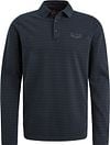 PME Legend Longsleeve Poloshirt Streifen Navy PPS2408807-5281 kaufen | Suitable