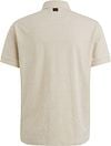 PME Legend Polo Shirt Jacquard Jersey Ecru Product / Achterkant