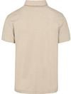 Profuomo Poloshirt Luxury Knitted Beige Product / Achterkant