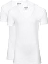 Slater T-Shirts Stretch Lot de 2 Col-V Profond Blanc 6700 commander en ligne | Suitable