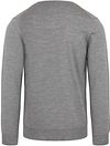 Suitable Pullover V-Neck Wool Grey Product / Achterkant