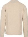 Suitable Pullover Wol O-Hals Beige Product / Achterkant