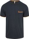Sun68 Piqué T-Shirt Fluo Stripe Navy T35124-07 order online | Suitable