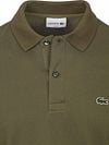 Lacoste Longsleeve Polo Shirt Olive Green
