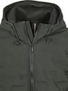 No Excess Jacket Knitted Sleeve Dark Green