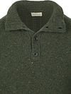 Gant Mocker Pullover Wool Blend Dark Green