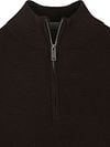 Profuomo Half Zip Pullover Structure Brown Product / Detail