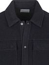 Suitable Overshirt Wool Blend Navy Product / Detail