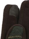 Barbour Gloves Hackney Tartan Green Product / Detail