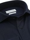 Profuomo Japanese Knitted Hemd Structure Navy Product / Detail