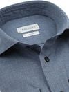 Profuomo Hemd Peached Twill Flanel Blauw Product / Detail